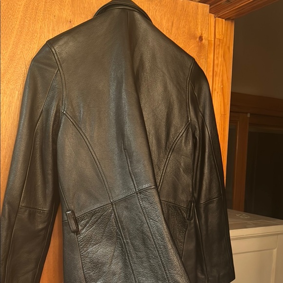 Wilsons Leather Black Women's Jacket - Picture 3 of 4